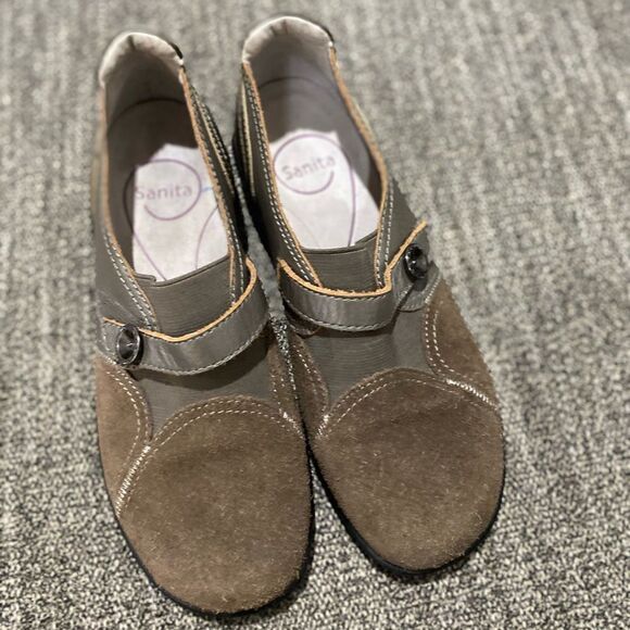 Sanita Freespirit Flossy Suede Mary Jane Shoe - Picture 8 of 12